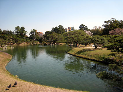 栗林公園北湖
