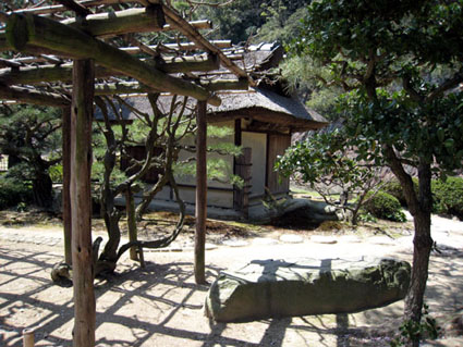 栗林公園考槃亭