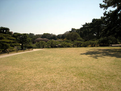 栗林公園鹿鳴原