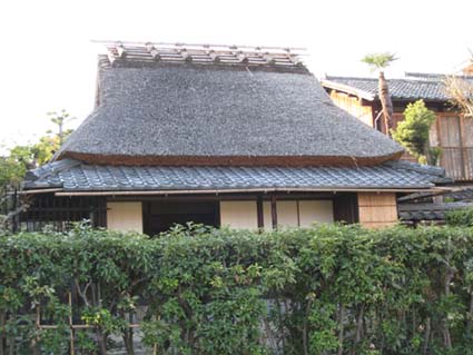 頼山陽書斎「山紫水明処」鴨川公園側から撮影