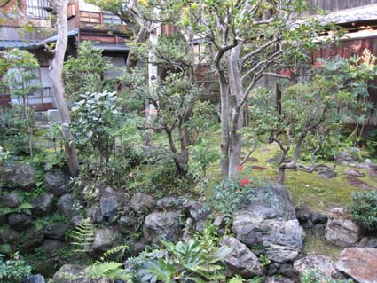 頼山陽書斎「山紫水明処」庭の様子