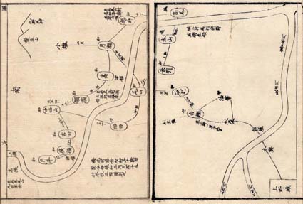 『月瀨記勝』乾巻の図版　日本漢文の世界 kambun.jp