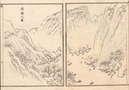 『月瀨記勝』乾巻の図版　日本漢文の世界 kambun.jp
